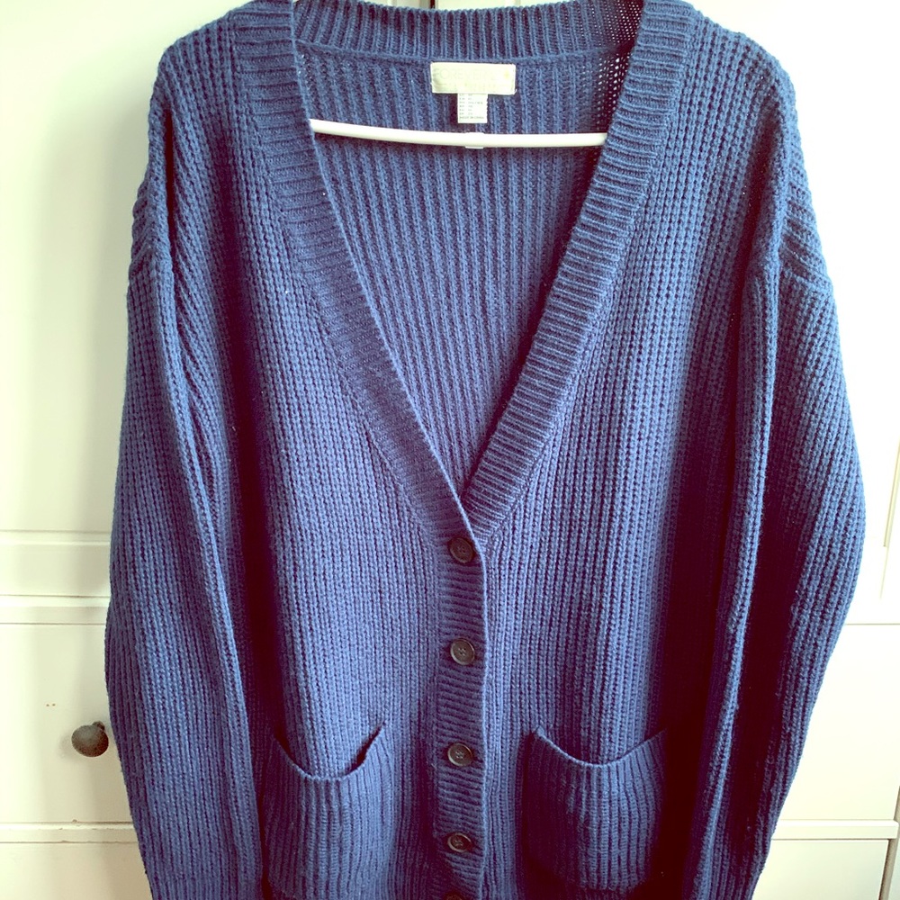 Rib Knit Cardigan
